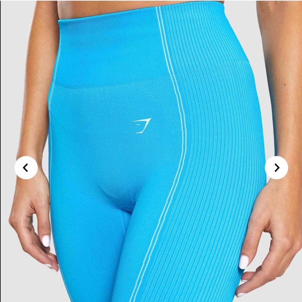 Gymshark BRIGHT BLUE Ultra Seamless Leggings Small